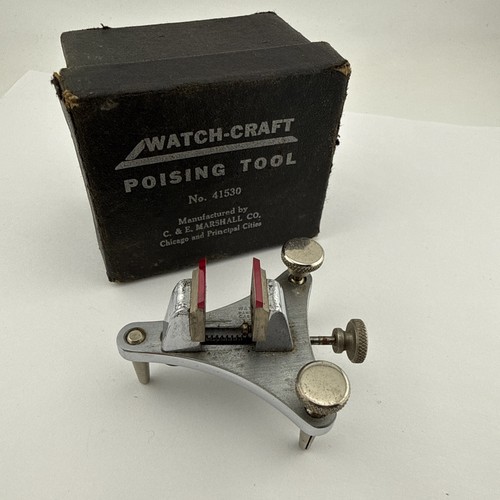 Vintage watch craft - watch-craft, poising