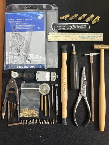 Vintage watchmaker tool lot - watchmaker,