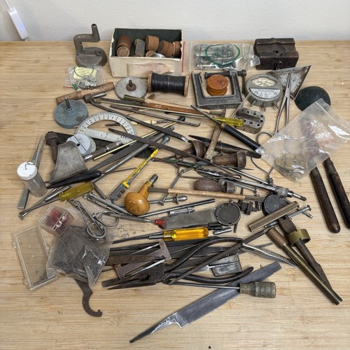 Vintage watchmaker tools - vintage,